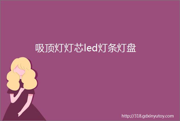 吸顶灯灯芯led灯条灯盘